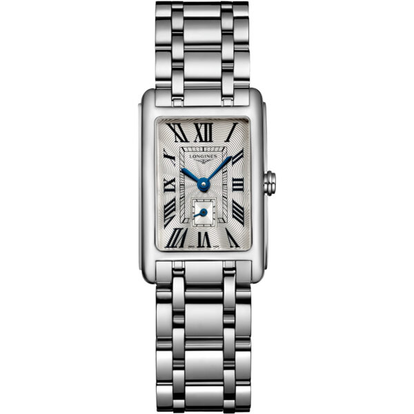 Orologio Longines Dolcevita, movimento al quarzo, cassa in acciaio di dimensione 32mm. Vetro zaffiro, impermeabile 30 metri.
