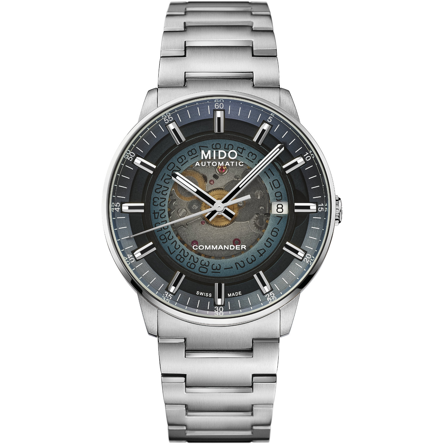 Mido-Commander-Gradient-Automatico-40mm-M0214071141101-Fronte
