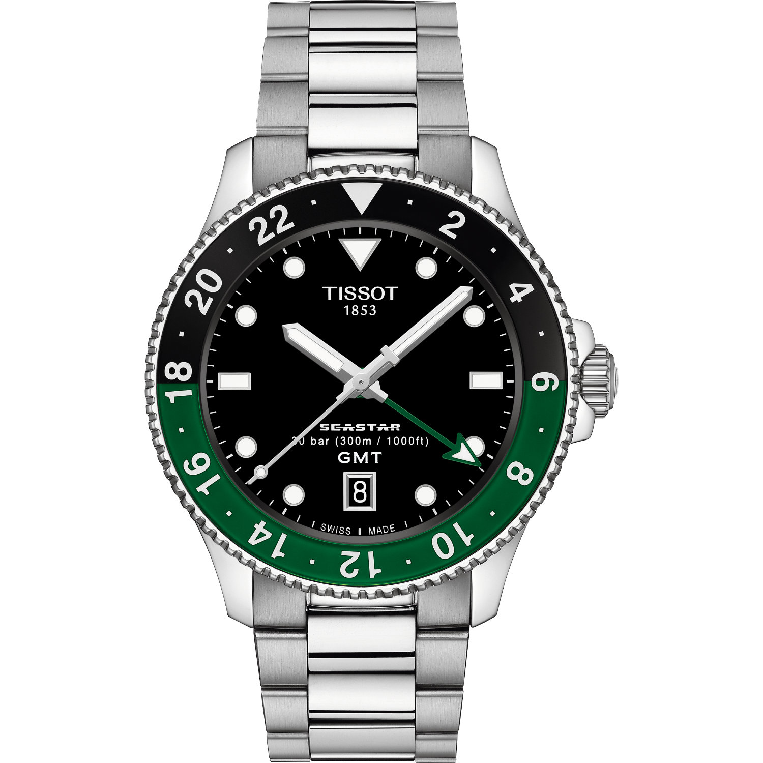 Tissot-Seastar-Gmt-Quarzo-40mm-T1208521105100-Fronte